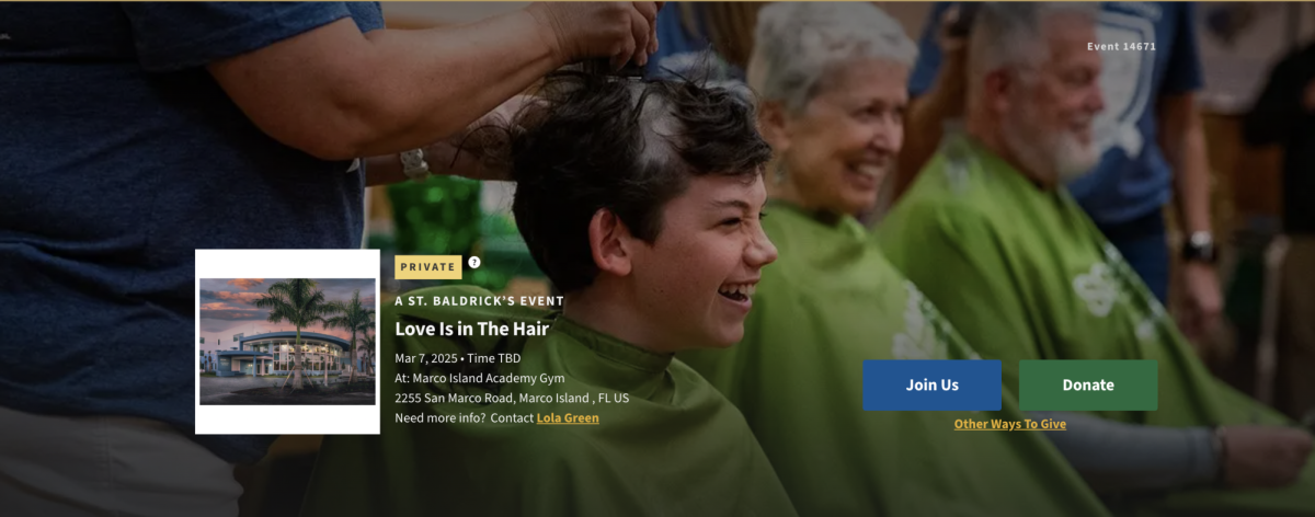 MIA's St.Baldrick's Website